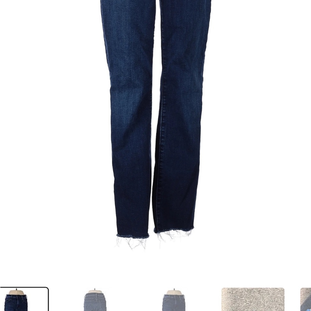 MOTHER Blue Straight Leg Jeans Classic Style